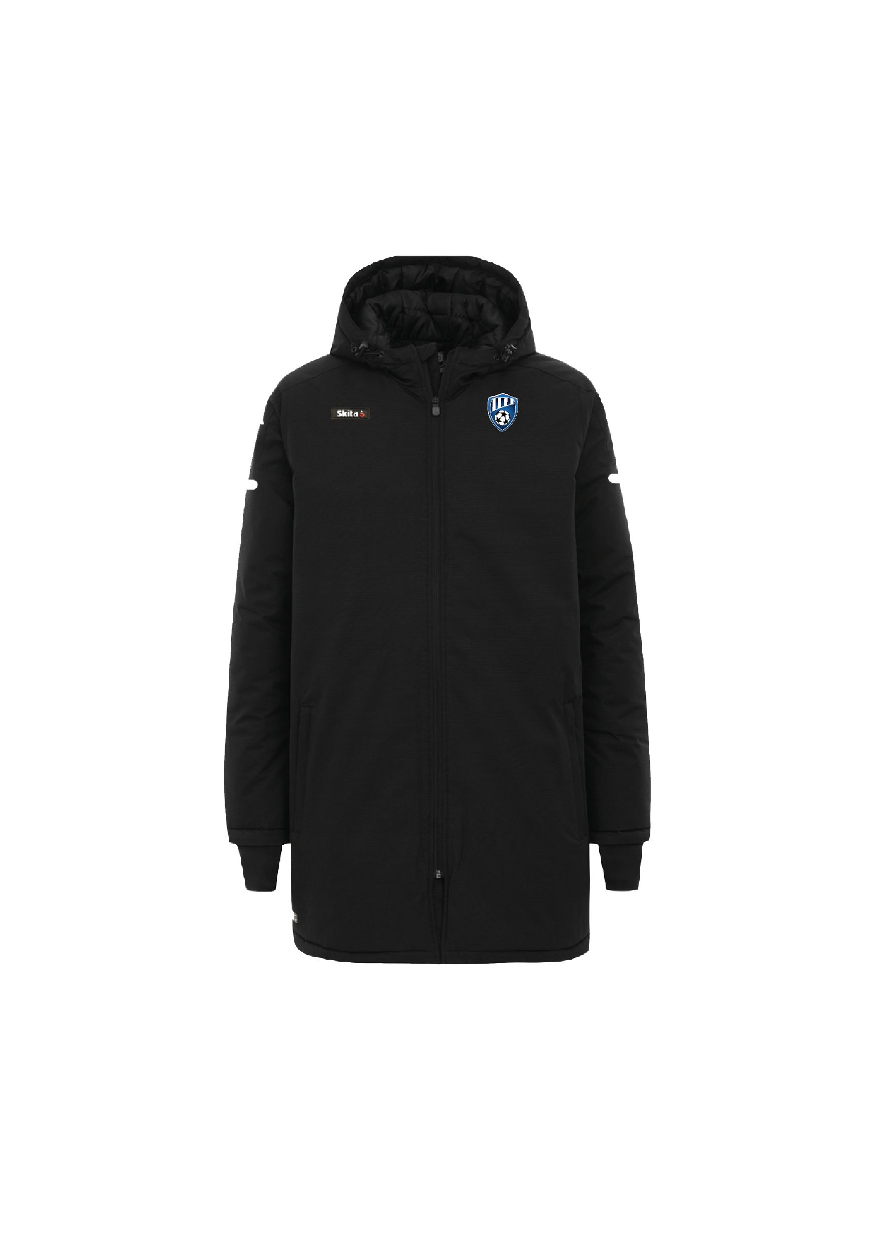 Parka LIGA PRO noir/blanc (FC VAL DE LOIRE)